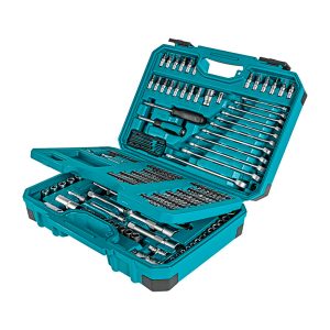 Makita E-10883 Set de Llaves, Puntas y Vasos 221 piezas