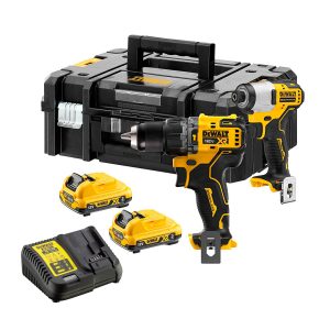Dewalt DCK2111L2T-QW kit herramientas a batería 12V (DCD706 + DCF801)